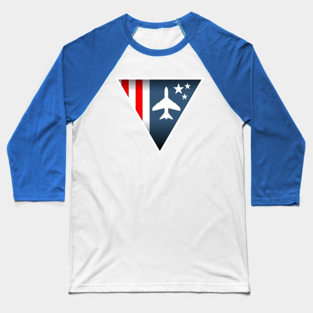 A-7 Corsair Baseball T-Shirt by TCP